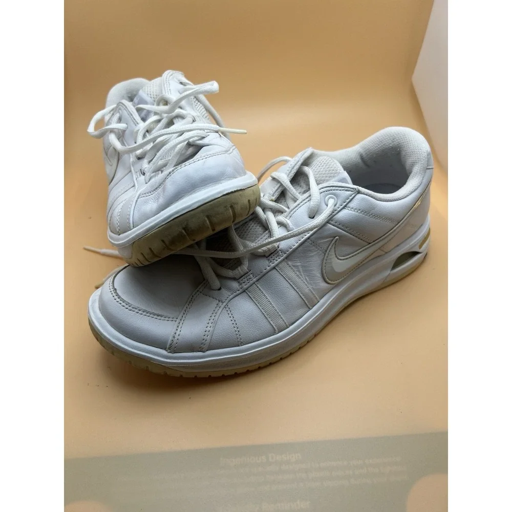 Nike Air 2006 White Leather Low Top Sneakers 313506-115 Mens 11 Vintage